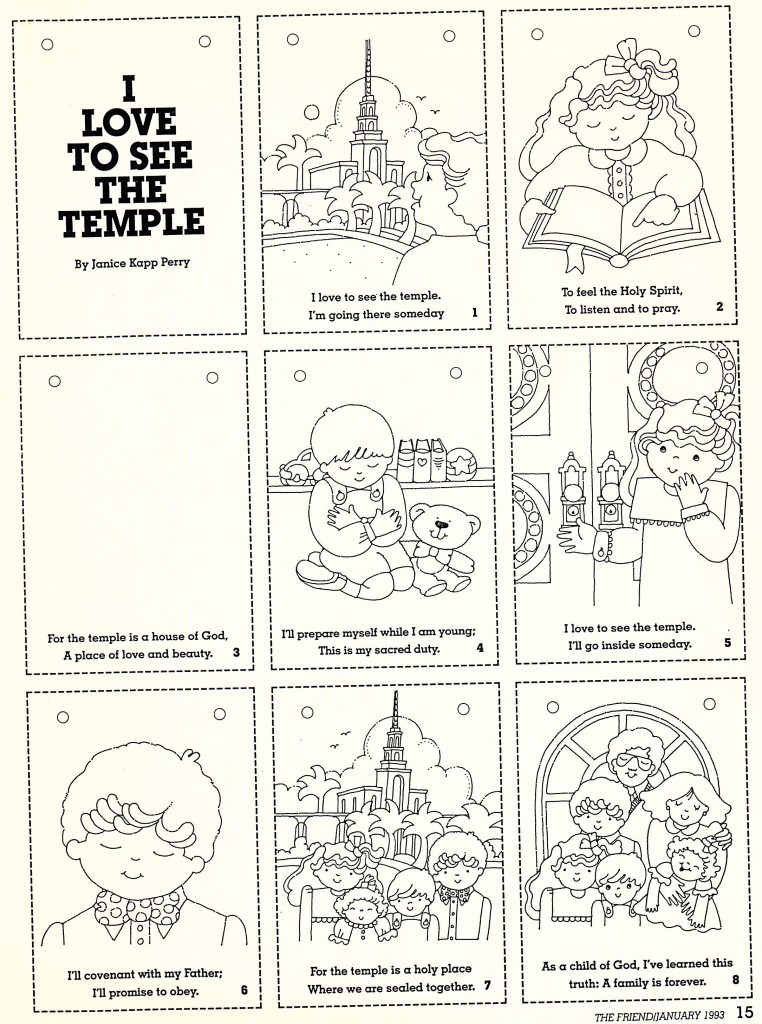 Temples: Lesson Ideas - Teaching Children the Gospel