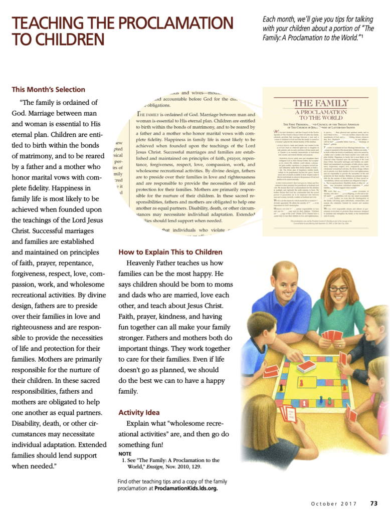 the-family-a-proclamation-to-the-world-teaching-children-the-gospel