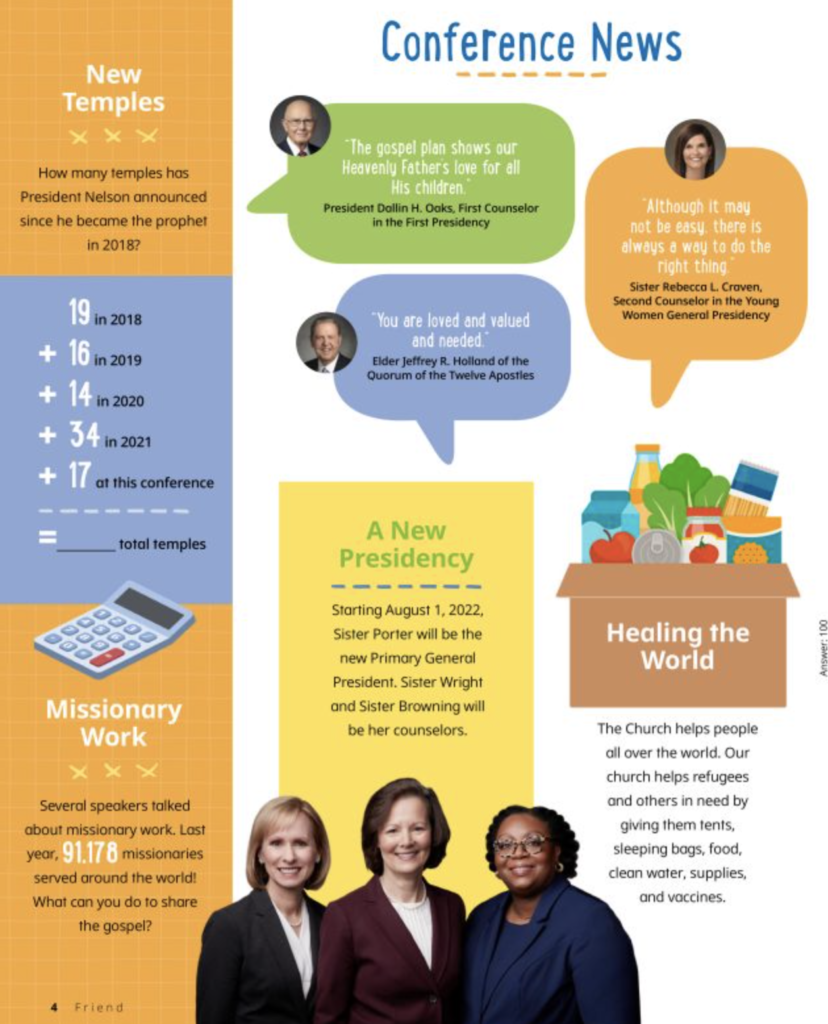 Conference Lesson Conference: Lesson Ideas | Teaching Children the Gospel