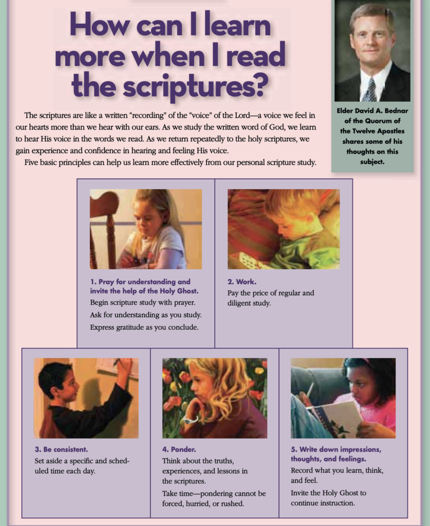 Scriptures: Lesson Ideas - Teaching Children the GospelTeaching ...