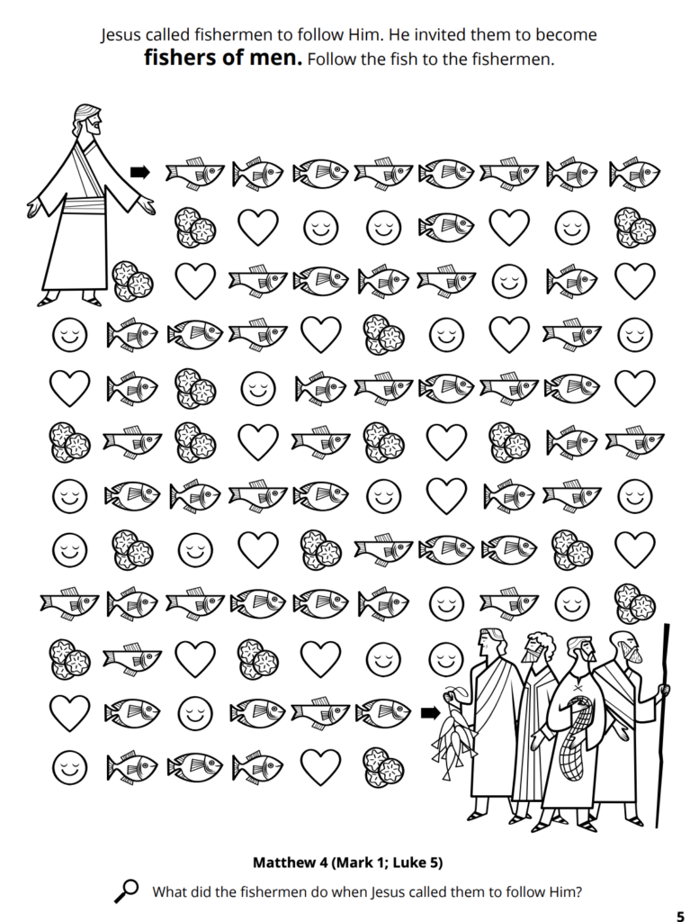 Matthew 4; Luke 4–5 - Teaching Children the Gospel