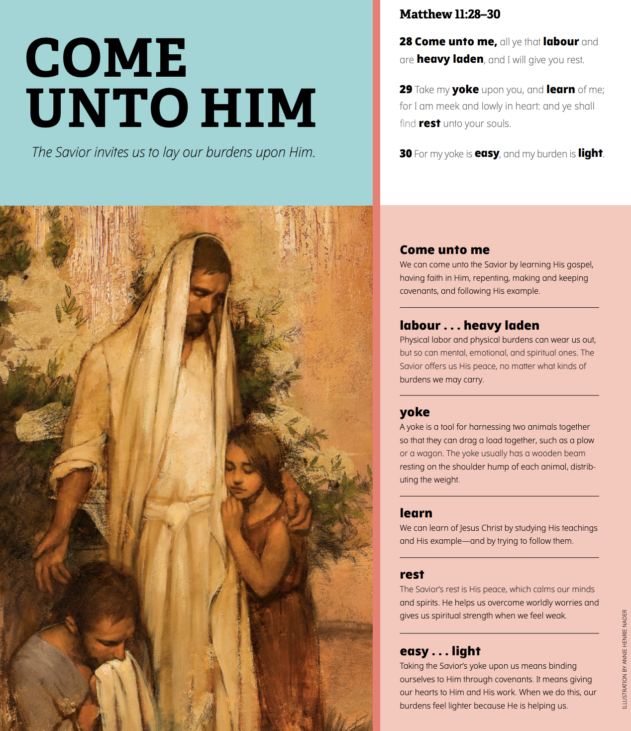 Come Unto Christ Poster