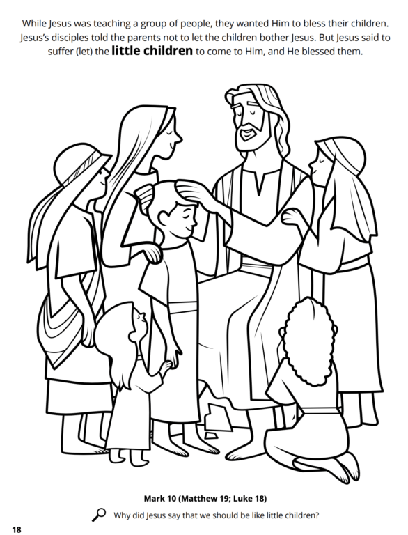 Jesus Blesses the Little Children Archives - Teaching Children the Gospel