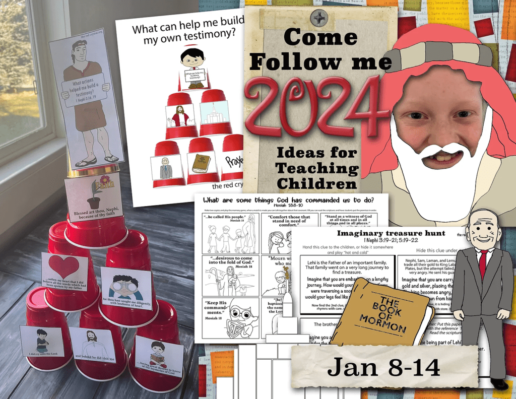 Lehi and His Family Leave Jerusalem - Teaching Children the Gospel