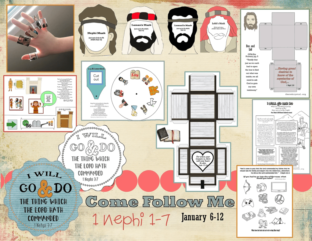 Lehi and His Family Leave Jerusalem - Teaching Children the Gospel